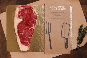 1 Salt Aged Striploin Steak